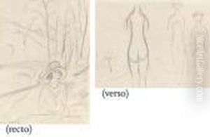 Jeune Fille Dans Un Jardin by Henri Matisse