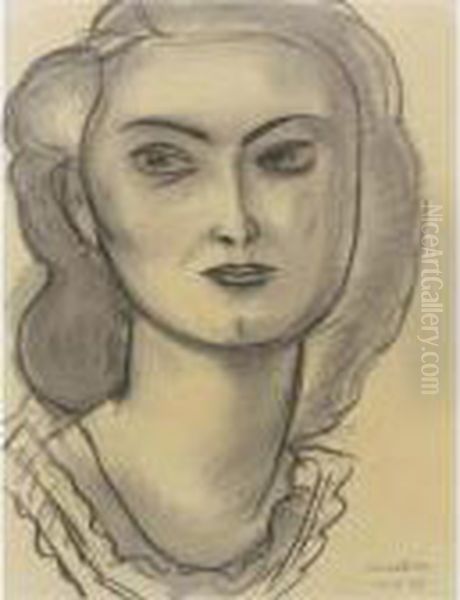 Portrait De Lucienne Bernard - view 1