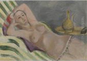 Odalisque Grise Et Jaune by Henri Matisse