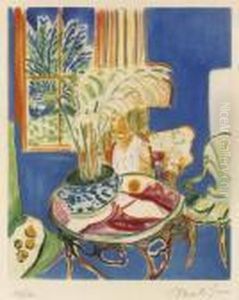 Interieur Bleu by Henri Matisse