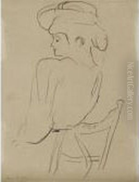 Femme Au Chapeau - view 1