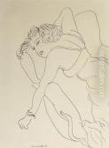 Femme Alanguie Sur Un Fauteuil by Henri Matisse