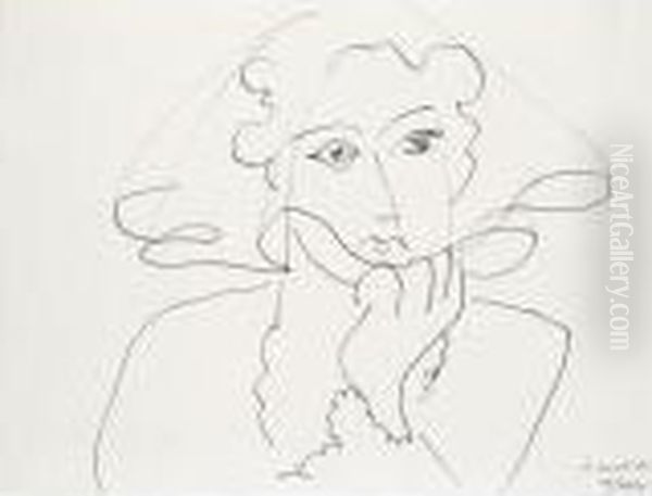 Femme A La Voilette - view 1