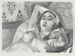 Reclining Nude (duthuit 416) by Henri Matisse
