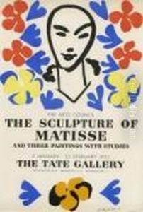 The Sculpture Of Matisse. Plakat Fur Die Tate Gallery. 1953 by Henri Matisse