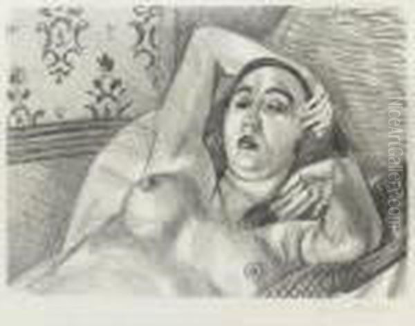 Le Repos Du Modele (duthuit 416) - view 1