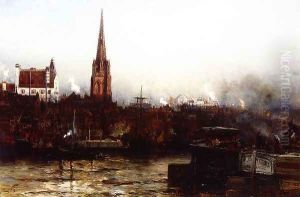 Trinity from the River by Arthur Quartley