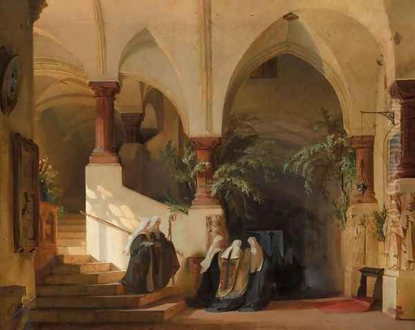 Italian Convent (Ein Italienisches Kloster) - view 1
