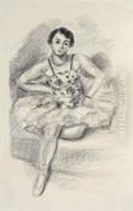 Danseuse Assise. by Henri Matisse