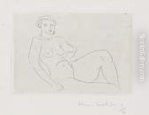 Nu-feline (d. 92) by Henri Matisse