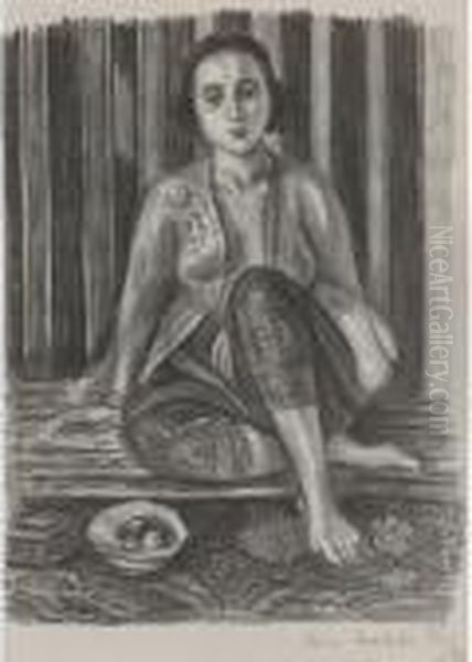 Odalisque A La Coupe Des Fruits (d. 466) - view 1