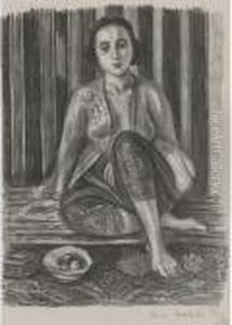 Odalisque A La Coupe Des Fruits (d. 466)