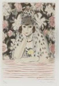 Espagnole A La Mantille (g./p. 645) by Henri Matisse