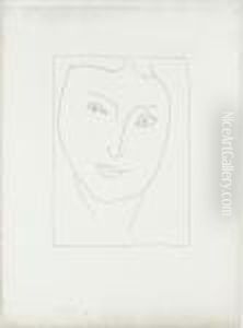 Visage De Femme by Henri Matisse