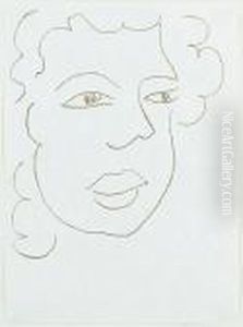 Visage (garnard P 282) by Henri Matisse
