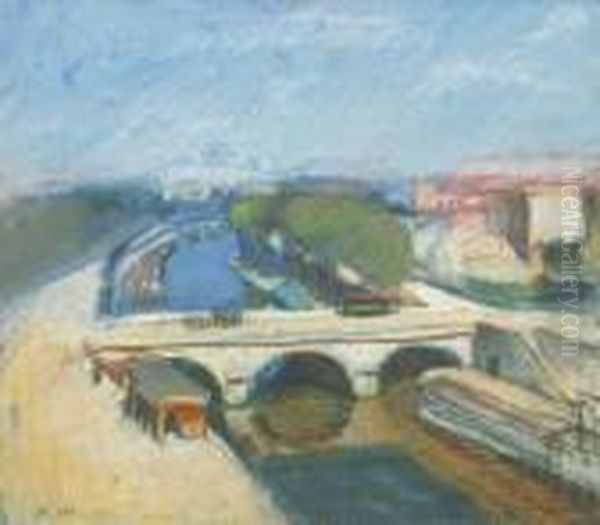 Le Pont Saint-michel, Paris - view 1