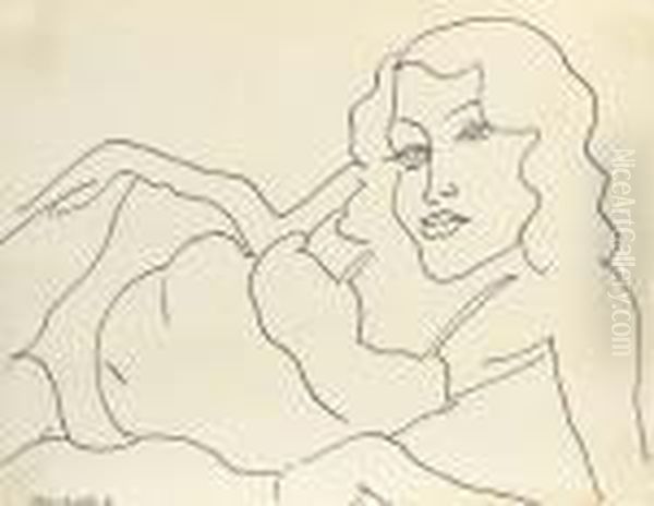 Femme Couchee - view 1