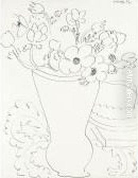Bouquet De Fleurs Aux Anemones - view 1