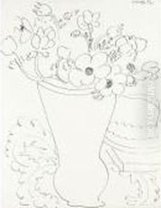 Bouquet De Fleurs Aux Anemones by Henri Matisse
