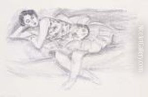 Danseuse Au Divan by Henri Matisse