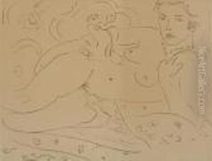 Nu, Main Gauche Pres De L'epaule by Henri Matisse