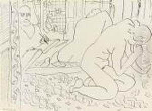Nu Devant Le Miroir by Henri Matisse
