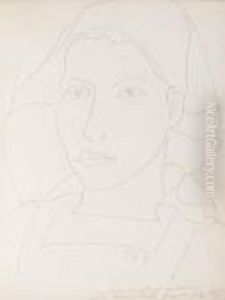 Portrait De Jeune Fille by Henri Matisse