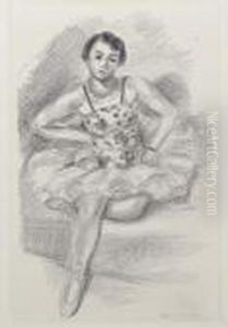 Danseuse Assise, From Dix Danseuses (d. 480) by Henri Matisse