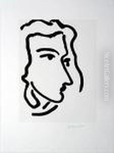 Nadia Regardant A Droite by Henri Matisse