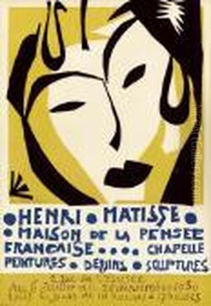 Henri Matisse, Poster For Maison De La Pensee Francaise - view 1