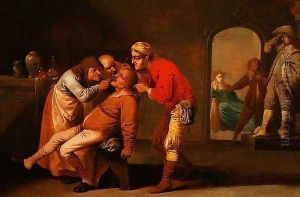 A Visit to the Dentist, 1634 by Pieter Jansz. Quast