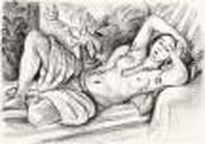 Odalisque Au Magnolia by Henri Matisse