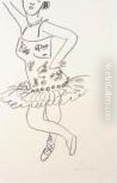 Danseuse Cambree Au Visage Coupe - view 1