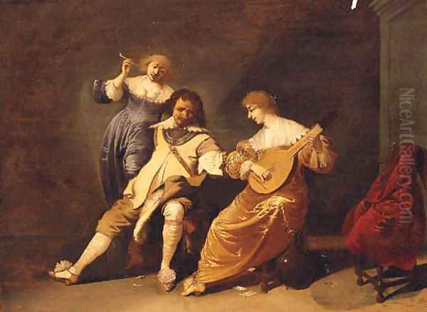 Elegant company making music - view 1