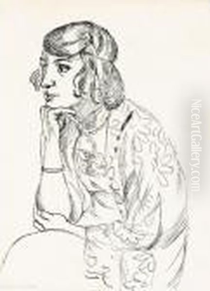 Figure Decorative De Profil Trois-quarts - view 1