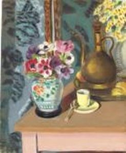 Nature Morte, Fleurs Et Tasse by Henri Matisse