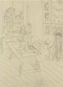 L'artiste Dans Son Atelier by Henri Matisse