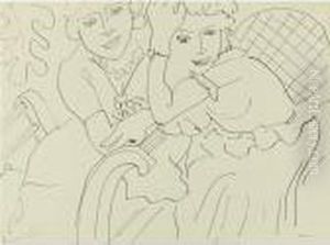 Deux Femmes by Henri Matisse