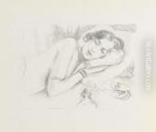 Figure Endormie Aux Babouches (d. 512) - view 1