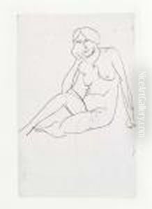 Figure Assise by Henri Matisse