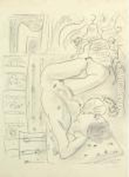Nu Renverse Au Brasero - view 1