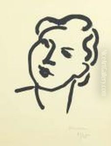 Nadia Au Visage Rond by Henri Matisse