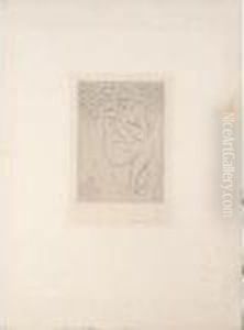 Nu Assis, Bras Croises Sur La Poitrine (d. 157) by Henri Matisse