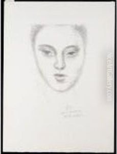 Claude, Masque (d. 578) by Henri Matisse