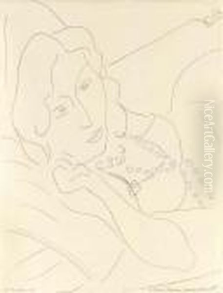 Femme Allongee - view 1