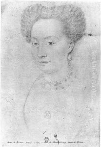 Francoise de Montmorency b.1562 called La belle Fosseuse by Francois, the Elder Quesnel