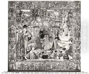 Festival in Honour of the Polish Ambassadors in the Presence of Catherine de Medici 1519-89 and Henri III by Francois, the Elder Quesnel