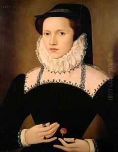 Portrait of Anne Waltham, 1572 by Francois, the Elder Quesnel