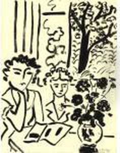Deux Fillettes by Henri Matisse