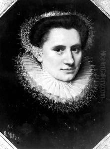 Portrait of a woman by Francois, the Elder Quesnel